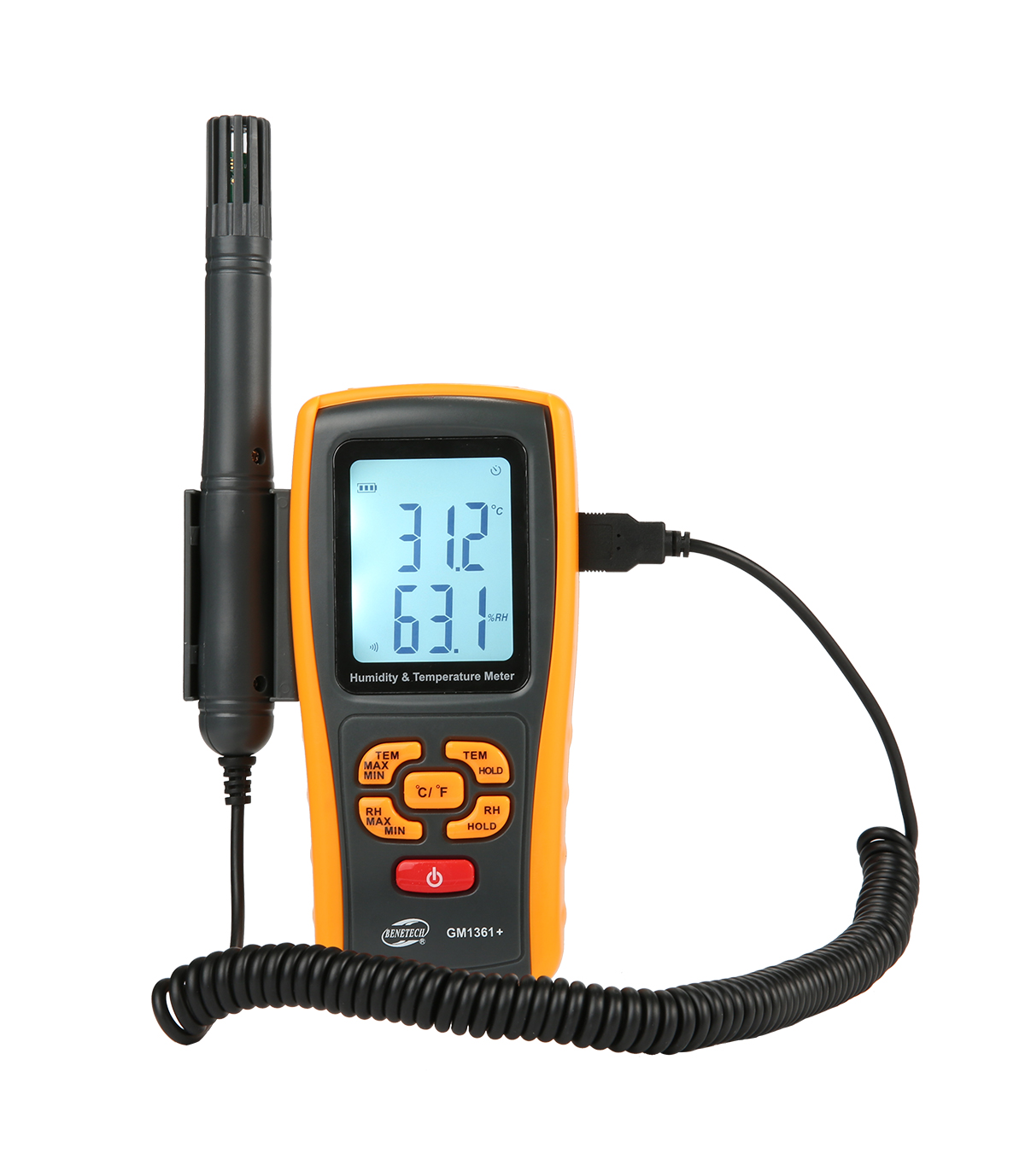 Máy đo độ ẩm và nhiệt độ GM1361+