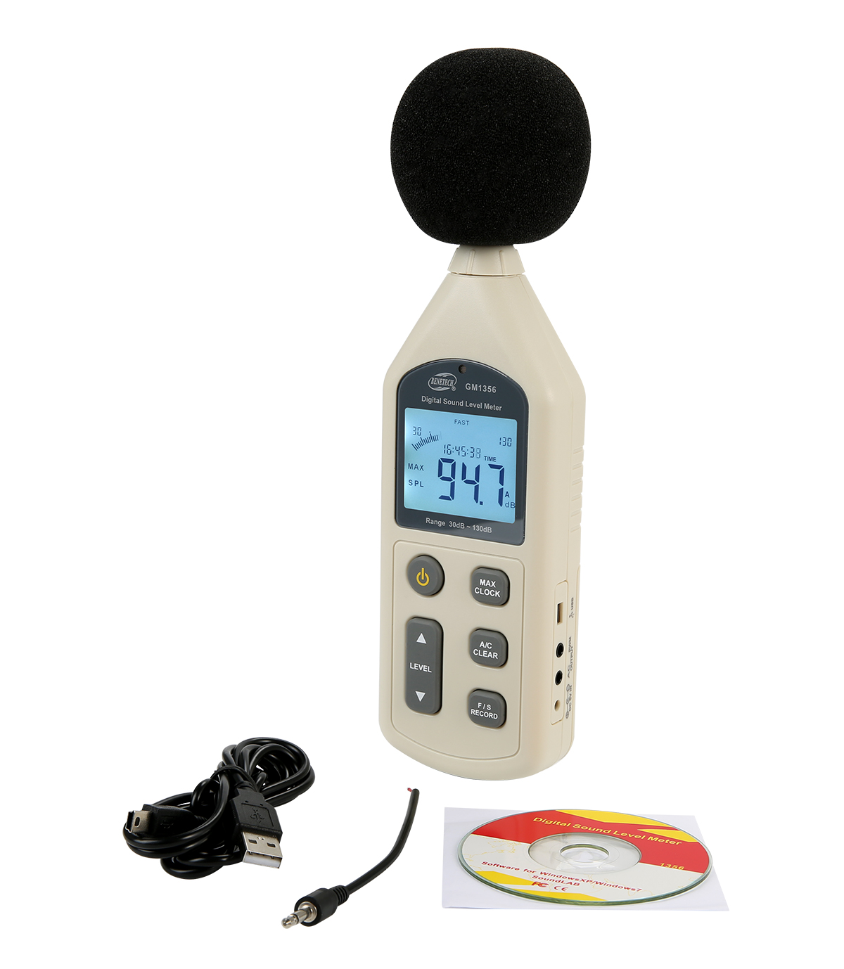 Máy đo mức âm thanh GM1356