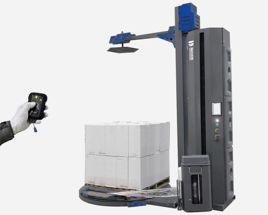 Máy đóng gói pallet tự động khí nén