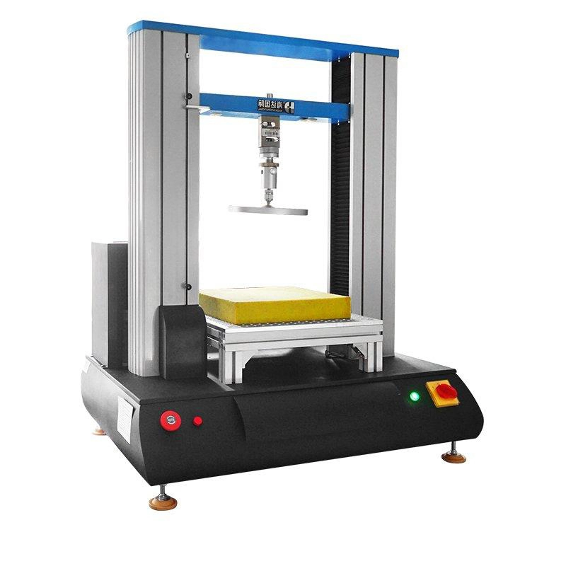 Máy kiểm tra độ cứng nén/ấn lõm (IFD) của vật liệu xốp/bọt.