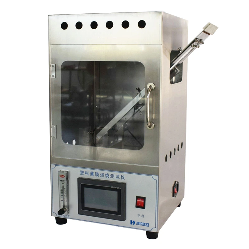 Máy kiểm tra khả năng bắt lửa 45° của màng nhựa