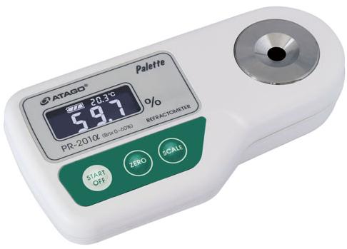 Khúc xạ kết đo độ ngọt hiển thị số Model PR-201α