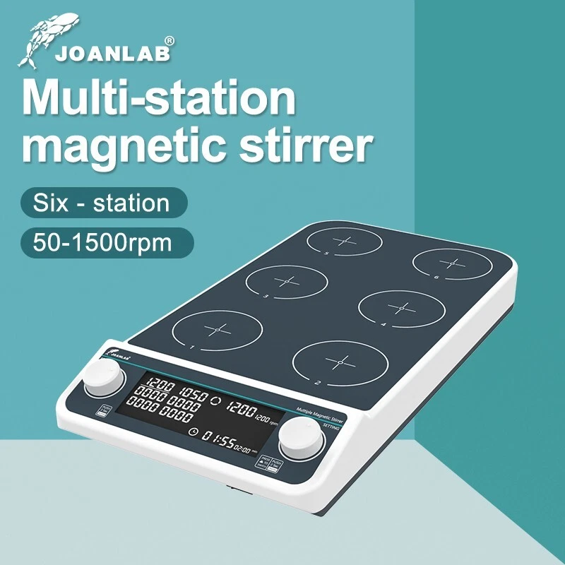 Máy khuấy từ 6 vị trí MMS-6pro joanlab