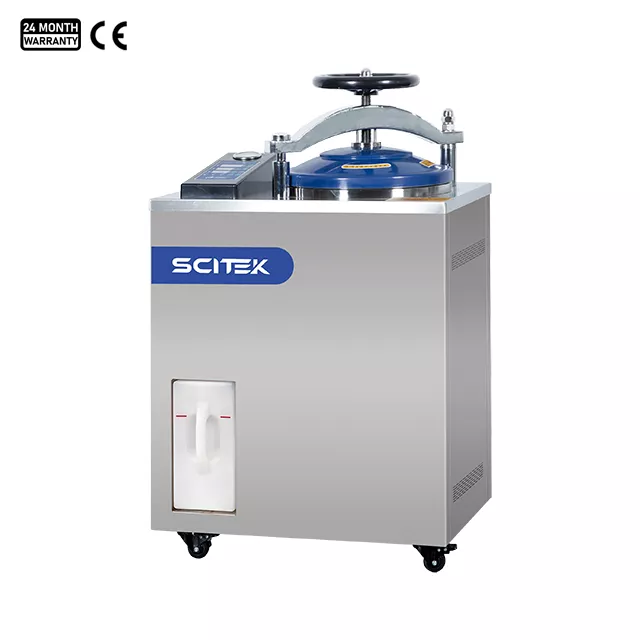 Nồi hấp tiệt trùng hơi nước áp suất thẳng đứng, sấy khô tuần hoàn bên trong ST-VX100
