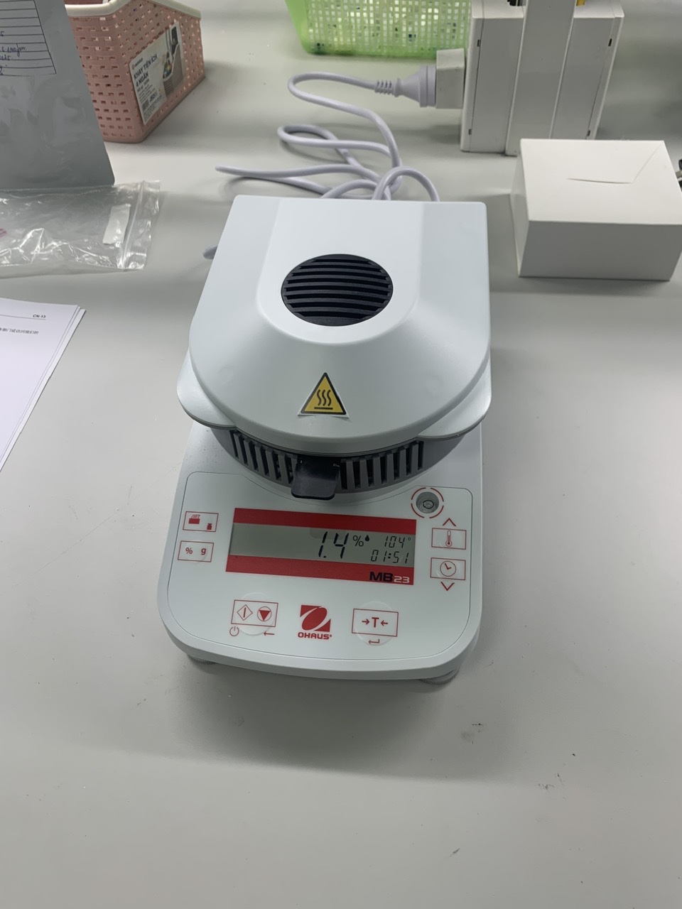 Cân sấy ẩm MB23 - Ohaus