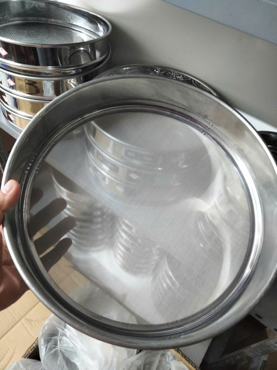 Sàng rây D300 lỗ 0.074mm