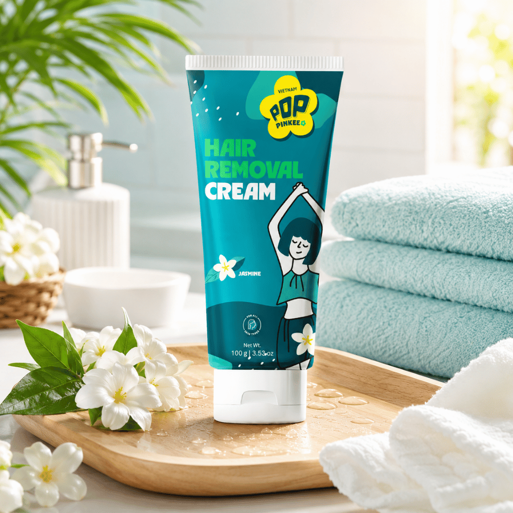 Combo 2 Kem Tẩy Lông Và Serum Dưỡng Mịn Sau Tẩy Lông - Tuýp 100g