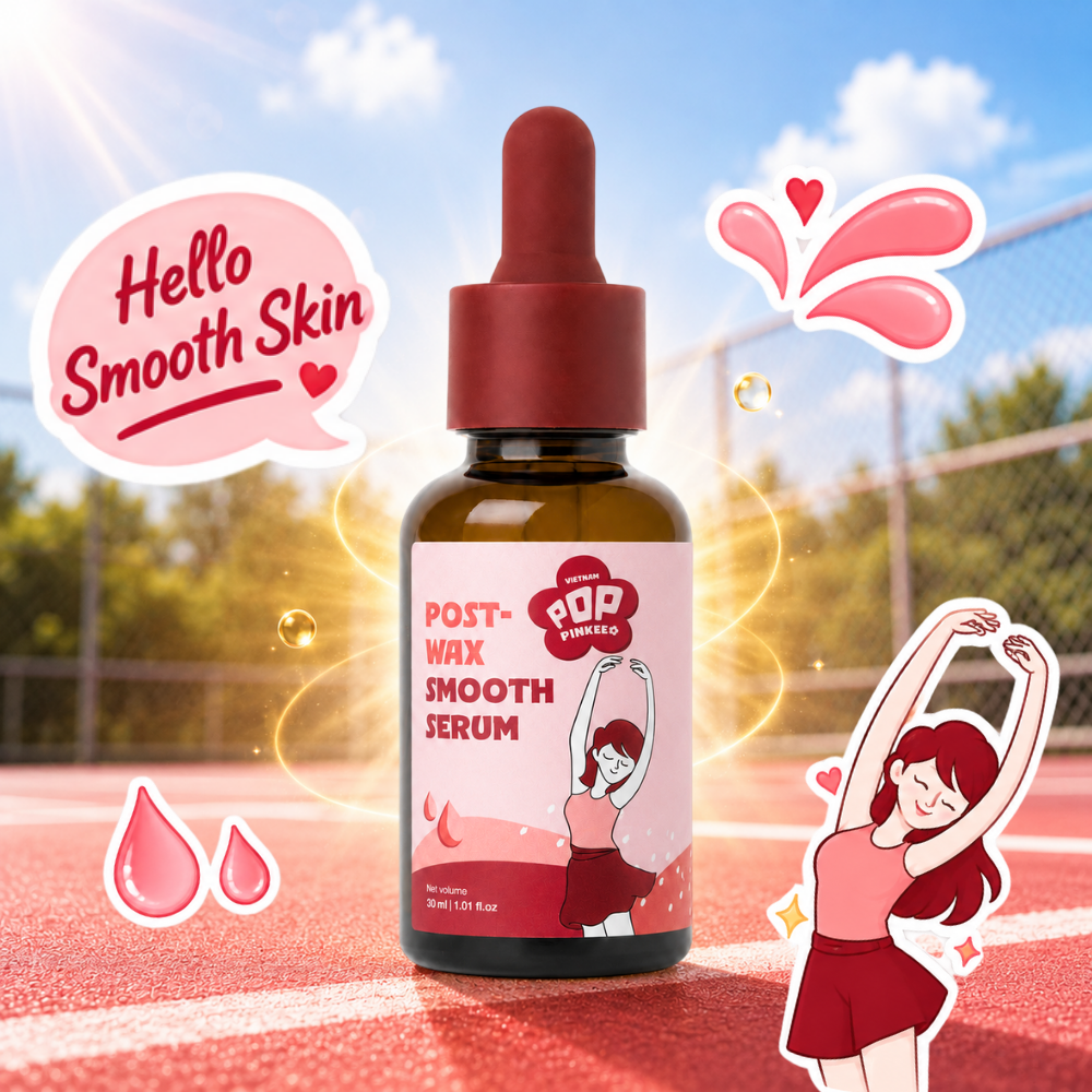 Tinh Chất Dưỡng Mịn Và Hỗ Trợ Chậm Mọc Lông POP Pinkee – Cho Da Êm Dịu Sau Tẩy Lông - 30ml