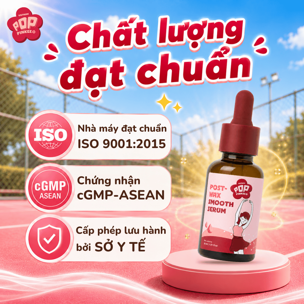 Tinh Chất Dưỡng Mịn Và Hỗ Trợ Chậm Mọc Lông POP Pinkee – Cho Da Êm Dịu Sau Tẩy Lông - 30ml
