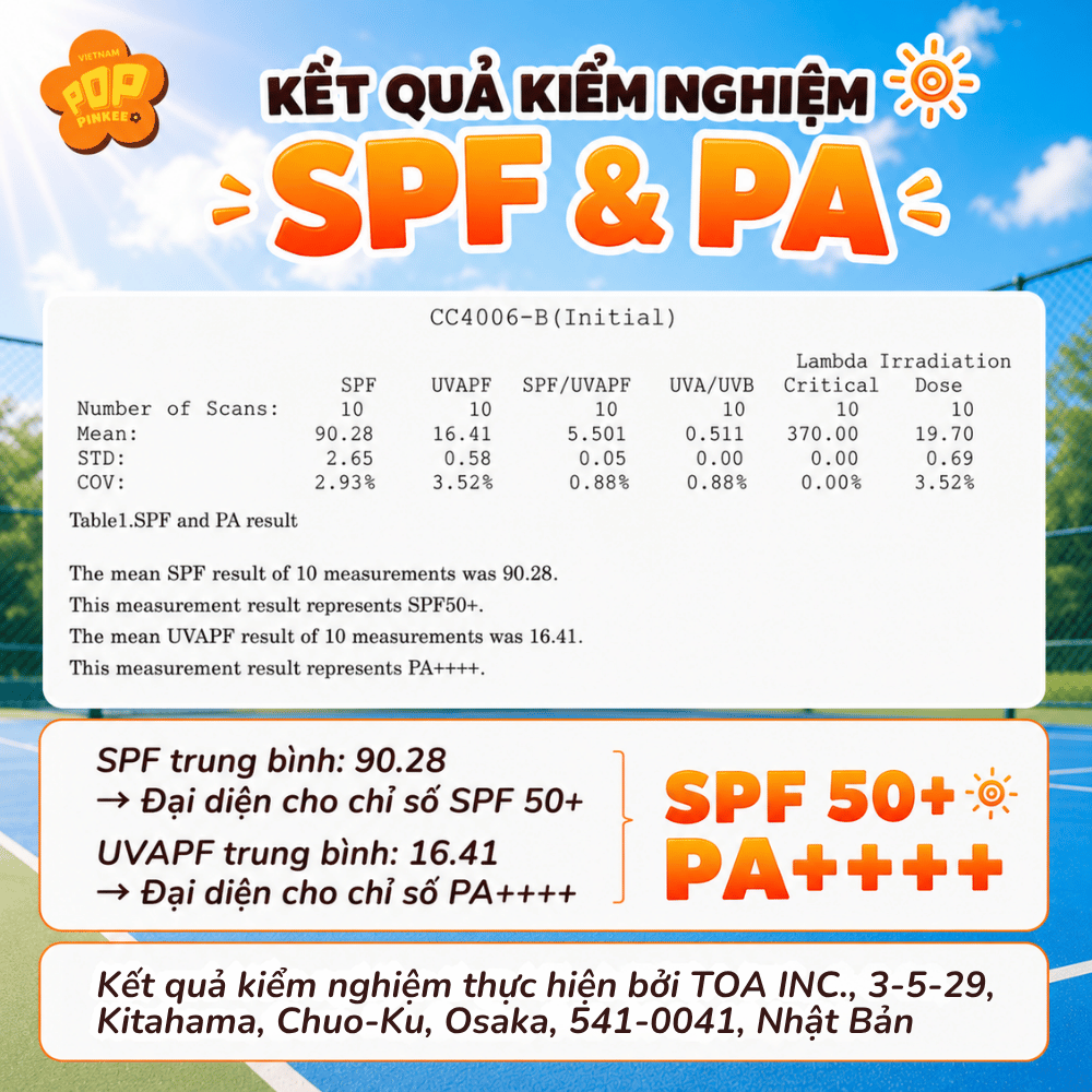 Sữa Chống Nắng Air White UV Milk Pop Pinkee - 55ml