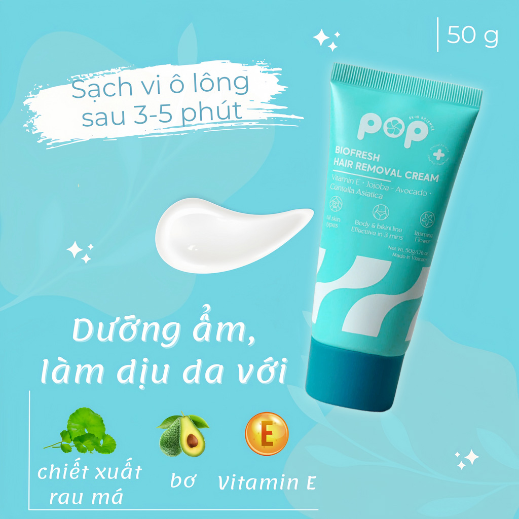Kem Tẩy Lông Biofresh (Hương Nhài)