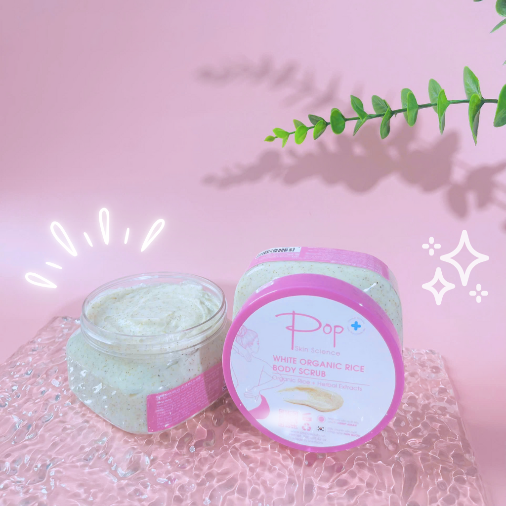 Tẩy Tế Bào Da Chết Gạo Hữu Cơ Sạch Sâu Sáng Mịn