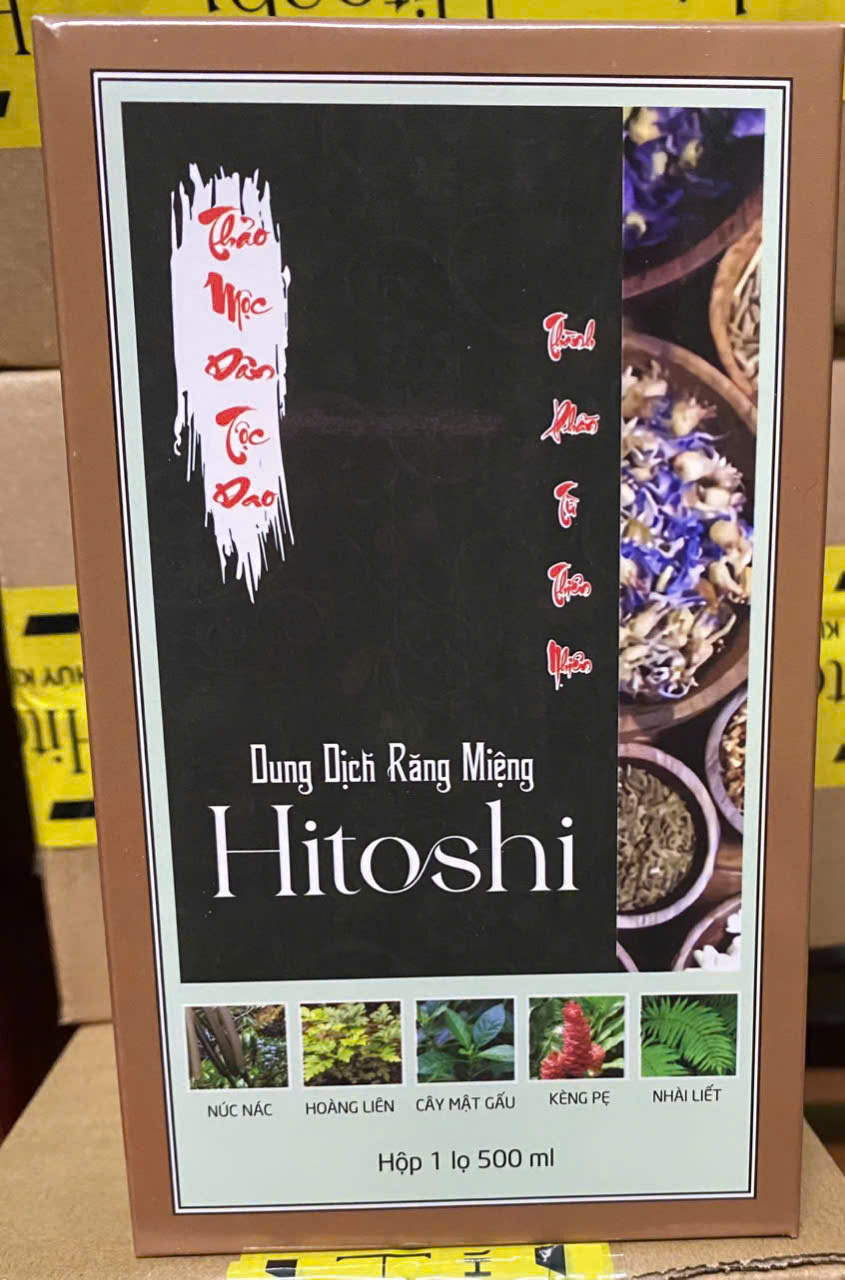 Dung dịch răng miệng Hitoshi