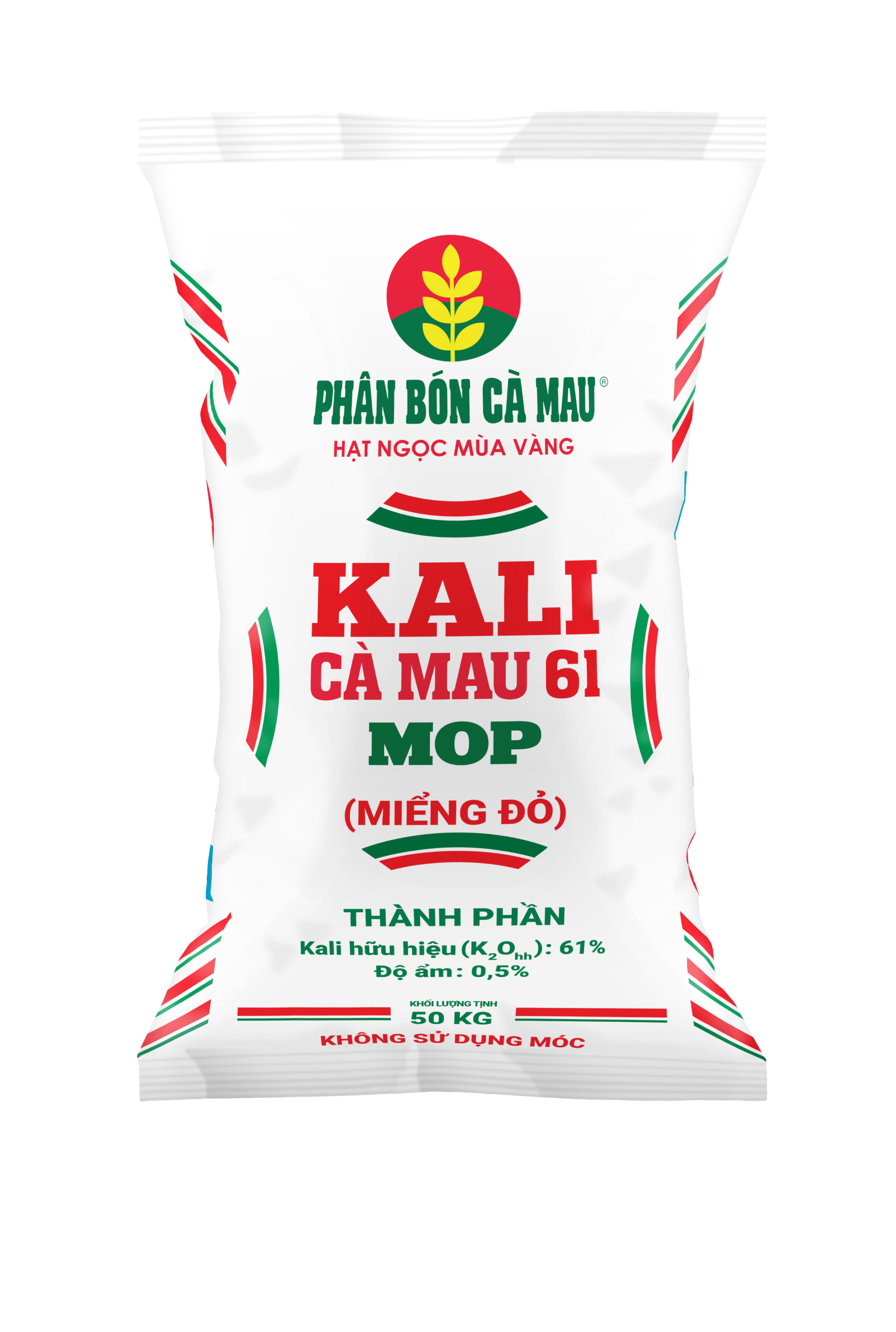 PHÂN BÓN KALI MIỂNG ĐỎ CÀ MAU 61