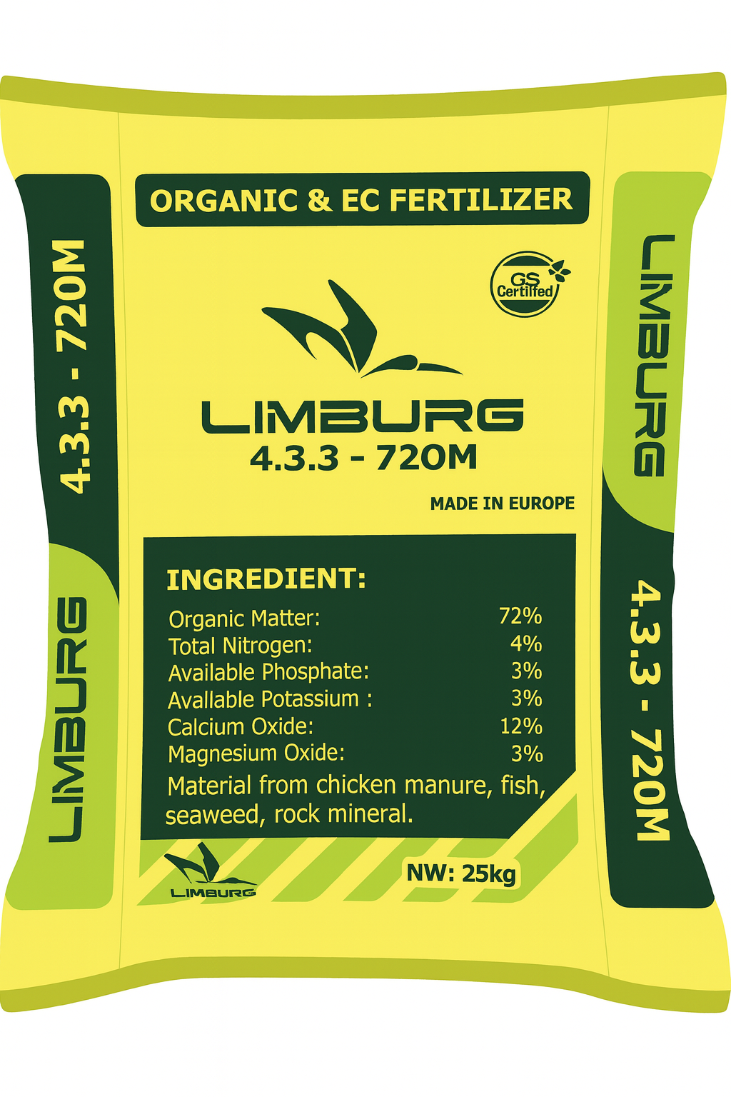 Phân Bón Hữu Cơ Bỉ Limburg