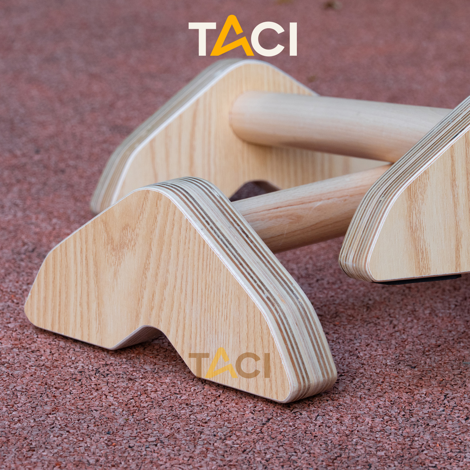 Parallettes - Dụng Cụ Tập Hít Đất, Chống Đẩy Bằng Gỗ Plywood vs Beech Cao Cấp