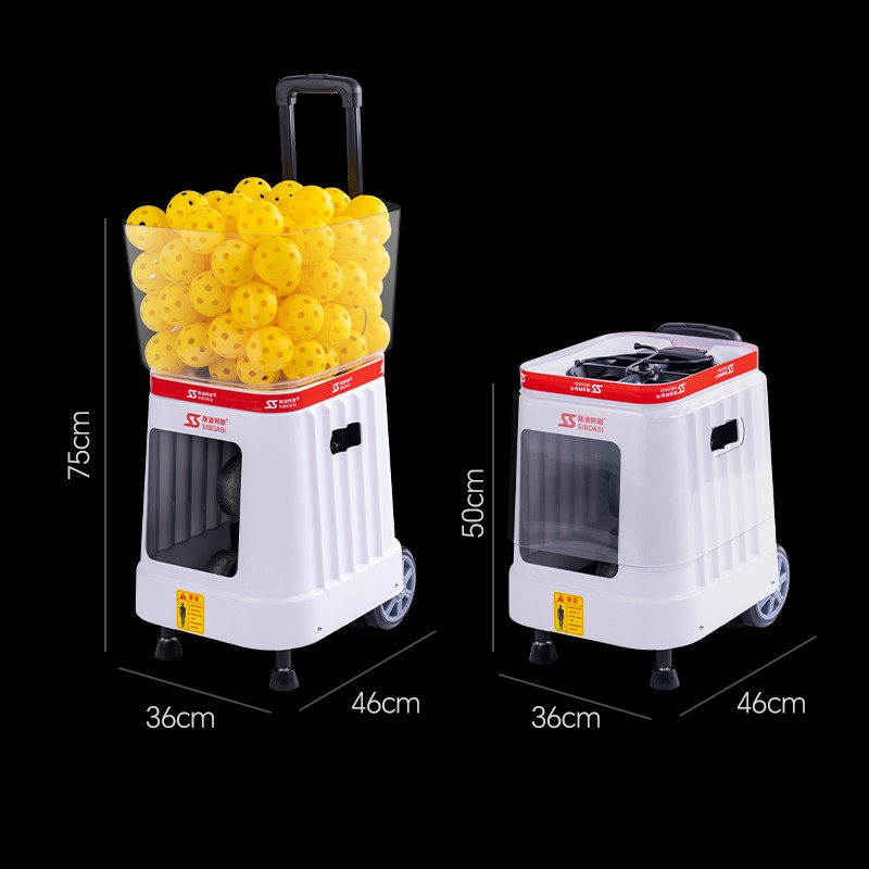 Máy tập Pickleball 1 mình - máy phát bóng tự động SS C6 - SIBOASI