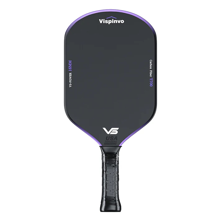 Vợt VISPINVO Toray T700 Carbon Fiber Peak - Vợt Pickleball chuyên nghiệp (Tích hợp ép nóng)
