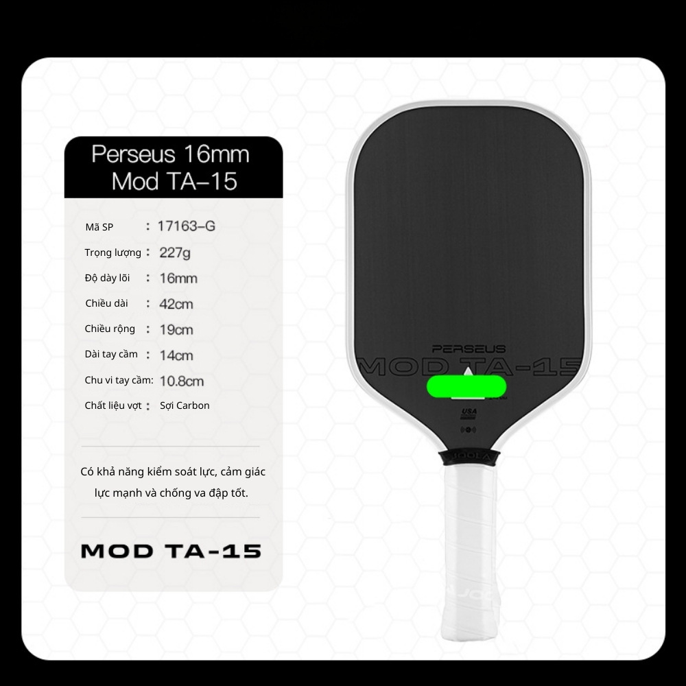 Vợt Pickleball Joola Chính hãng - Sợi carbon T700