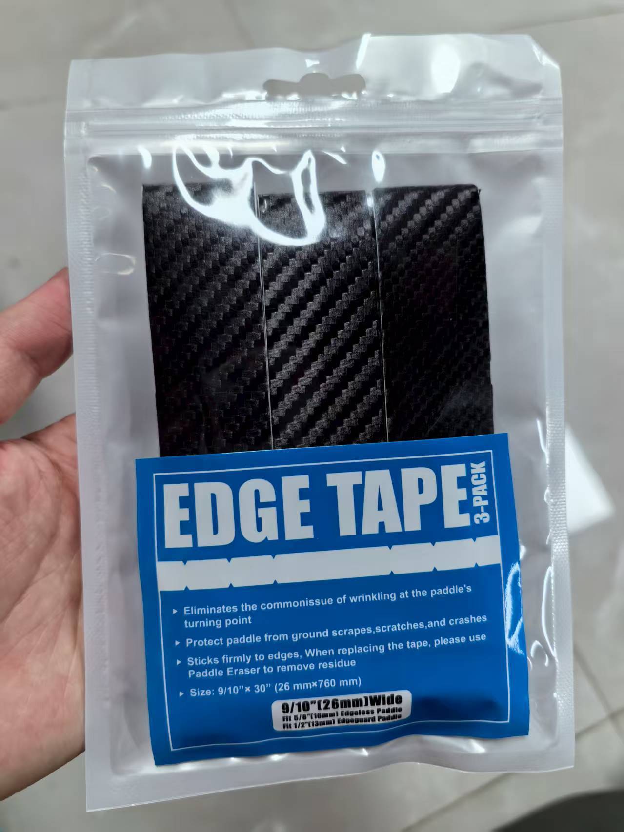Dải bảo vệ Pickleball - Combo 3 miếng dán bảo vệ khung vợt Pickleball