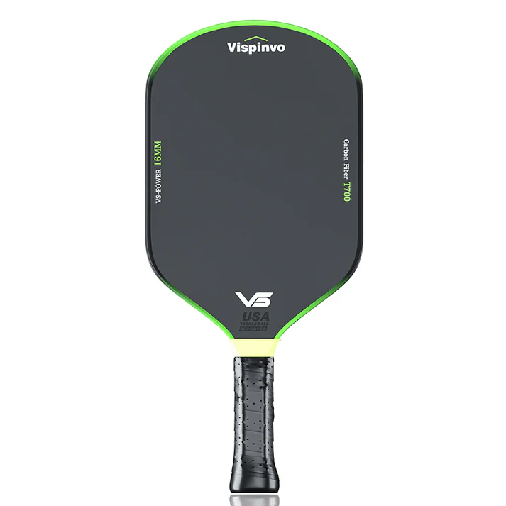 Vợt VISPINVO Toray T700 Carbon Fiber Peak - Vợt Pickleball chuyên nghiệp (Tích hợp ép nóng)
