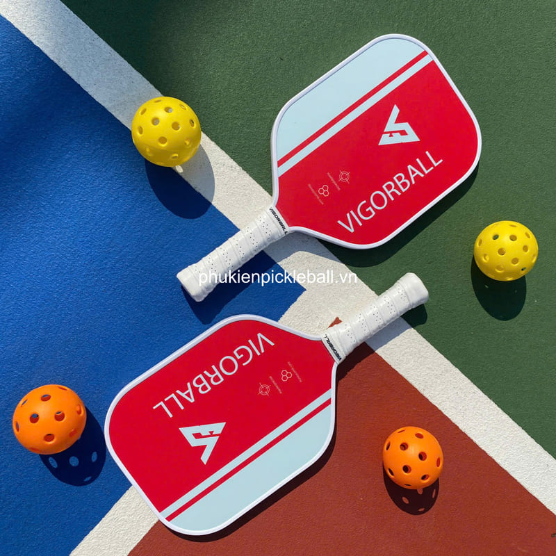 Bộ Vợt Pickleball Bằng Sợi Thủy Tinh Tiêu Chuẩn USAPA Kèm Túi Đựng Bóng Sure-Grip