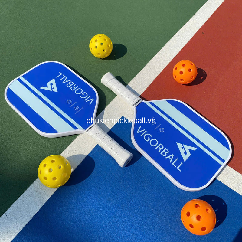 Bộ Vợt Pickleball Bằng Sợi Thủy Tinh Tiêu Chuẩn USAPA Kèm Túi Đựng Bóng Sure-Grip