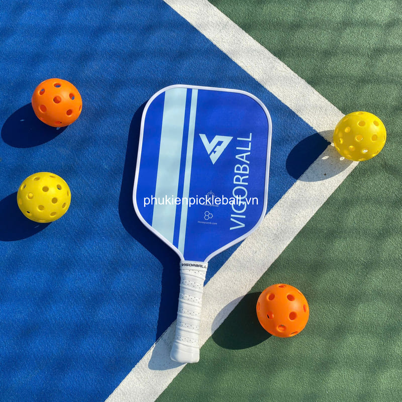 Bộ Vợt Pickleball Bằng Sợi Thủy Tinh Tiêu Chuẩn USAPA Kèm Túi Đựng Bóng Sure-Grip