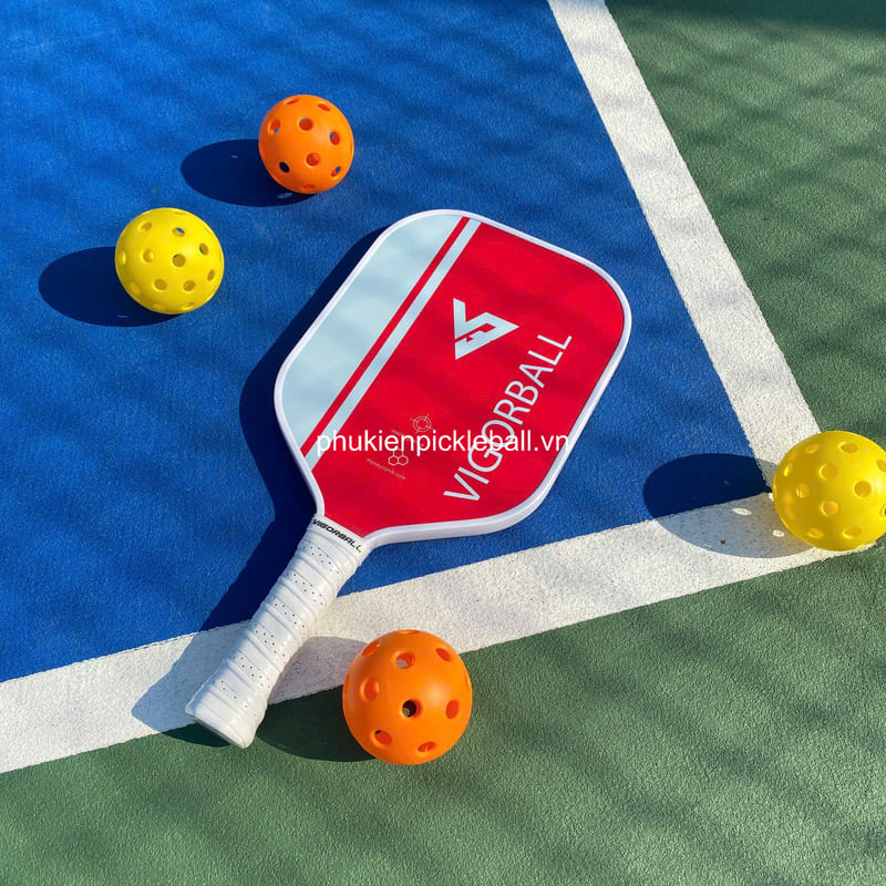 Bộ Vợt Pickleball Bằng Sợi Thủy Tinh Tiêu Chuẩn USAPA Kèm Túi Đựng Bóng Sure-Grip