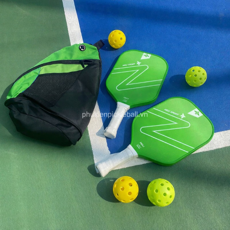 [Xanh lá] Bộ Vợt Pickleball Joola T700 Sợi Đầy Đủ Sợi Thủy Tinh Và Carbon