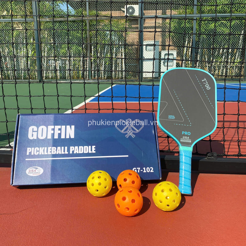Bộ Vợt Pickleball  T700 Sợi Carbon Siêu Nhẹ Cao Cấp