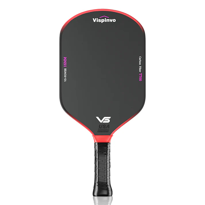 Vợt VISPINVO Toray T700 Carbon Fiber Peak - Vợt Pickleball chuyên nghiệp (Tích hợp ép nóng)