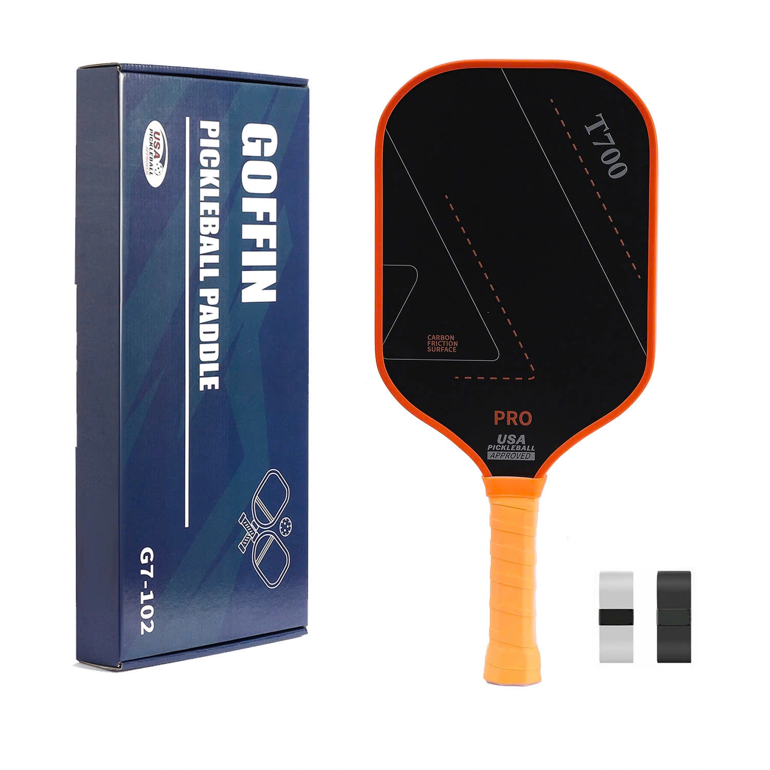 Bộ Vợt Pickleball  T700 Sợi Carbon Siêu Nhẹ Cao Cấp