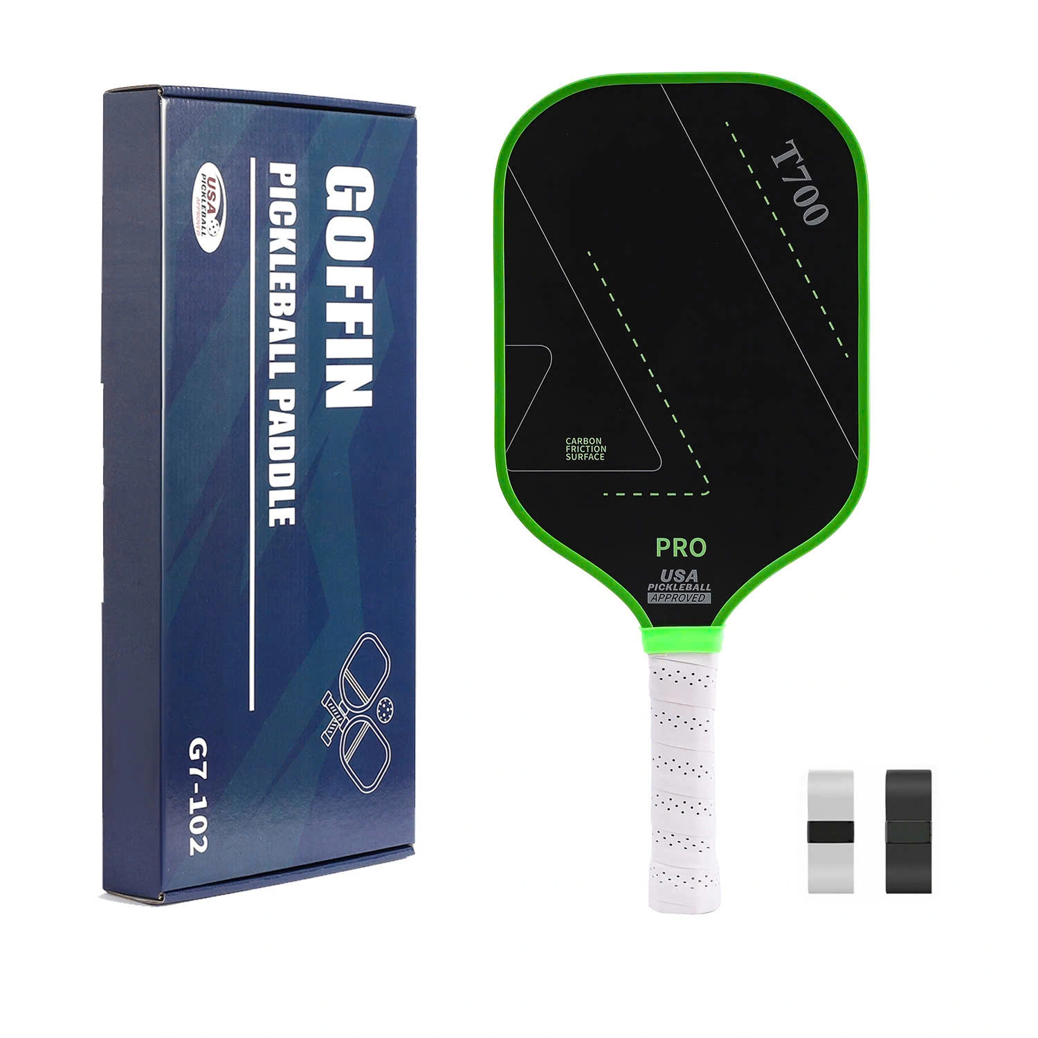 Bộ Vợt Pickleball  T700 Sợi Carbon Siêu Nhẹ Cao Cấp