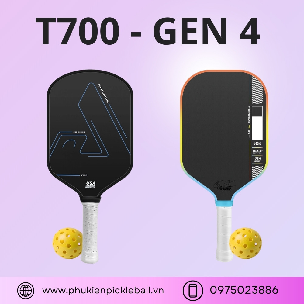Vợt Pickleball Carbon Cao Cấp - Nhập khẩu chính hãng