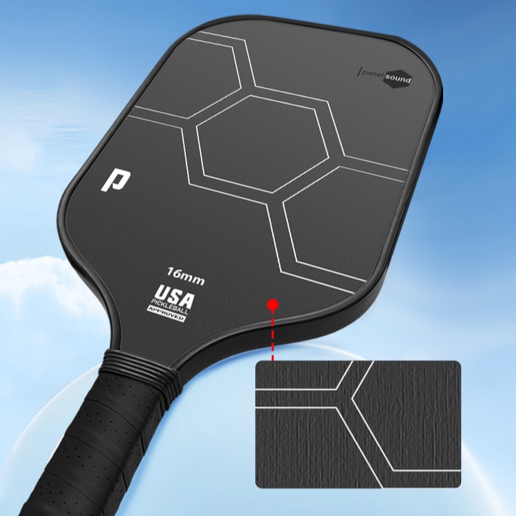 Vợt Pickleball Chà Nhám Joola Pike Vải Vân T700 (Sợi carbon ép nóng bóng Pike Selkirk)