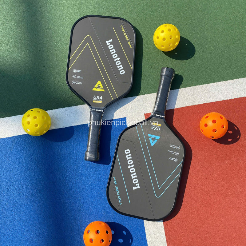 Vợt Pickleball T700 Chất Liệu Sợi Carbon Và Sợi Tổ Ong Cao Cấp
