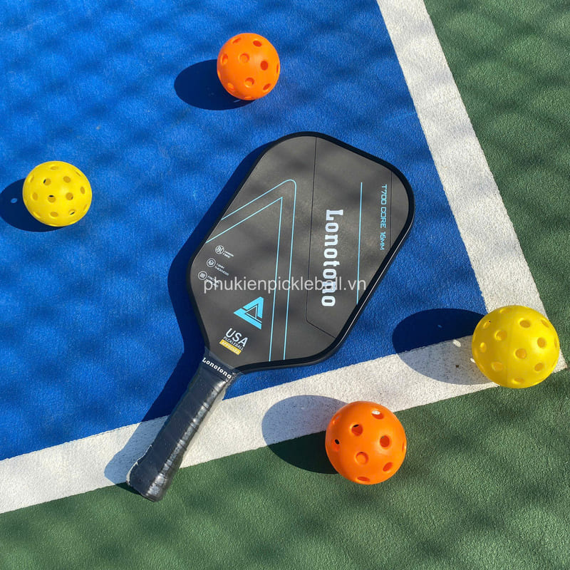 Vợt Pickleball T700 Chất Liệu Sợi Carbon Và Sợi Tổ Ong Cao Cấp