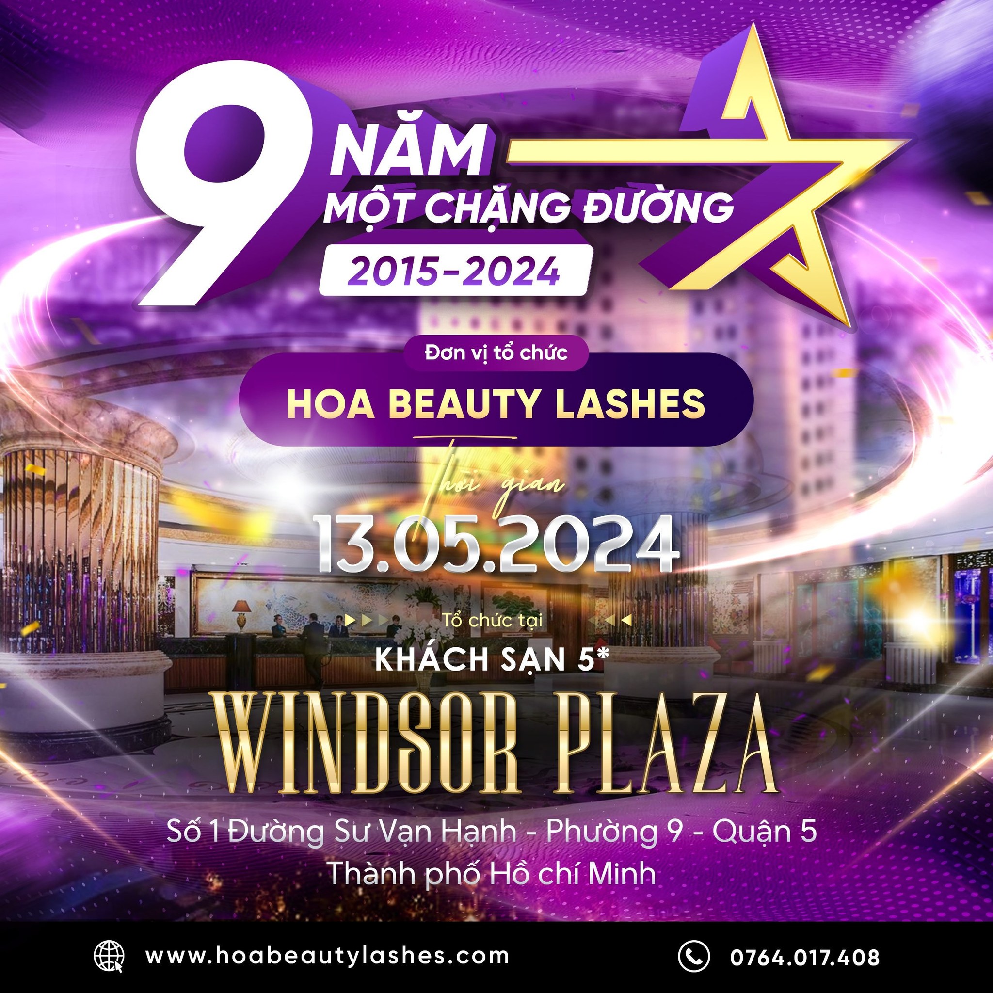 Chặng Đường 09 Năm của Hoa Beauty Lashes - Hành Trình Đầy Cảm Xúc và Thành Công