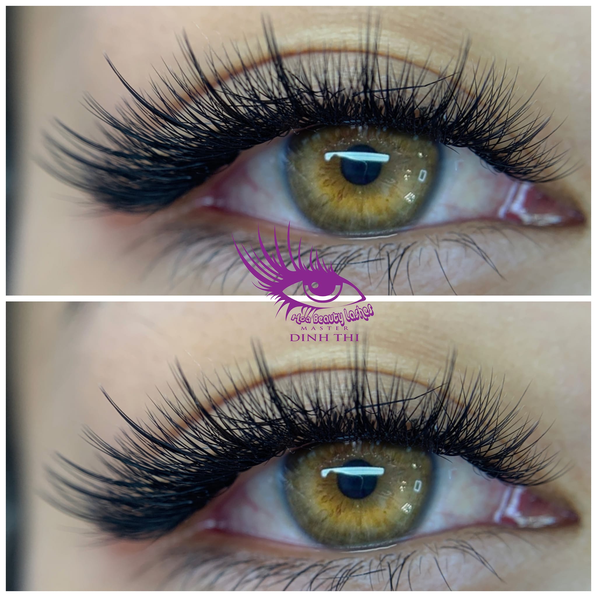 Sử dụng nhíp có đầu nhọn và mảnh để thao tác nối mi hốc mắt dễ dàng