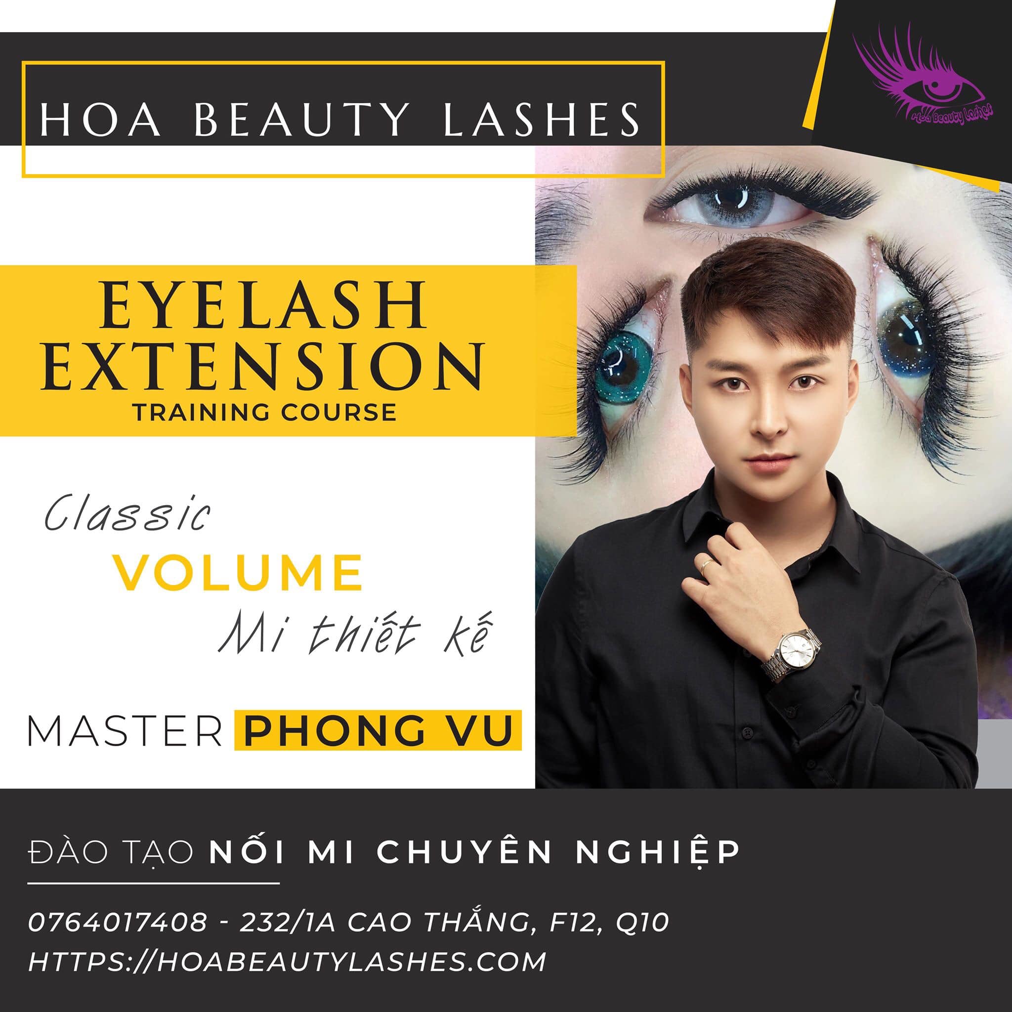 Dịch vụ nối mi Volume