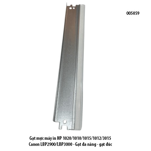 Gạt mực máy in HP 1020 / 1010 / 1015 / 1012 / 3015, Canon LBP 2900 / 3000 – Gạt đúc đa năng – Hàng mới – Full VAT