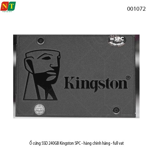 Ổ cứng SSD Kingston SPC 240GB – Tăng tốc toàn diện cho Laptop/PC – Chính hãng – Full VAT – BH 36 tháng
