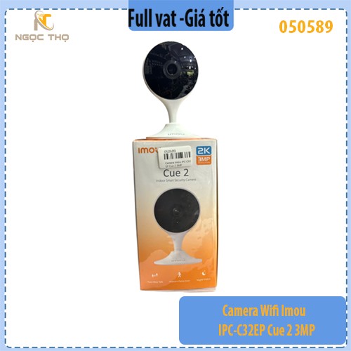 Camera Wifi Imou IPC-C32EP Cue 2 3MP – Quan sát thông minh, hình ảnh siêu nét, hỗ trợ đàm thoại 2 chiều