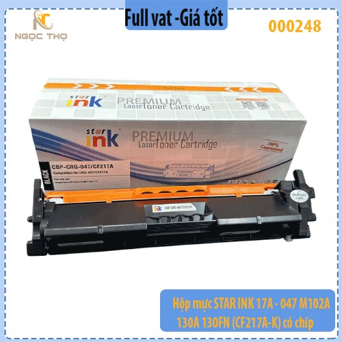 Hộp mực Starink 17A (CF217A) – Dùng cho HP M102/M130 series – Chính hiệu – Full VAT