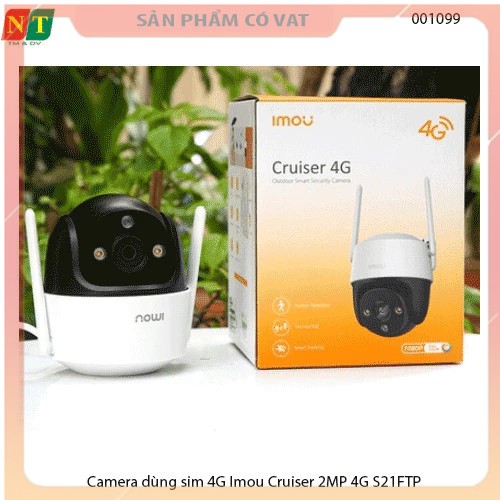 Camera dùng sim 4G Imou Cruiser 2MP 4G S21FTP - Hàng chính hãng - full vat