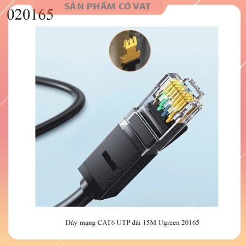 Dây mạng CAT6 UTP dài 15M Ugreen 20165