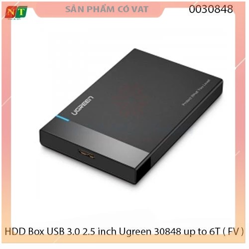 Hộp đựng ổ cứng HDD Box USB 3.0 2.5 inch Ugreen 30848 up to 6T - Full vat