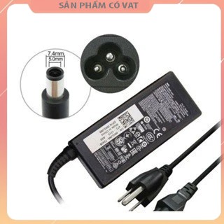 Sạc laptop Dell kim to hình chữ nhật 19.5V 4.62A 7.4*5.0 TTA DE90NM111 - kèm dây nguồn xịn