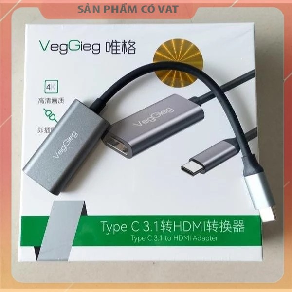 Bộ chuyển đổi Type C sang HDMI VegGieg VZ915 Phụ Kiện